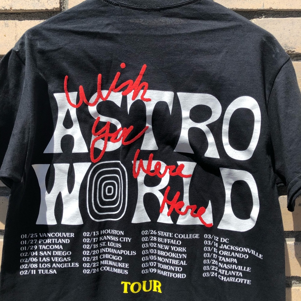 Astroworld Travis Scott T-shirt - Picture 5 of 8